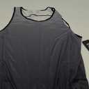 EZRUN Men's Quick Dry Sport Tank Top for Bodybuilding Gym Athletic Jogging Running,Fitness Training Workout Sleeveless Shirts (3X-Large, Grey Gradient)