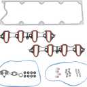 Dasbecan Intake Manifold Gasket Set Compatible with 1999-2009 Chevrolet Buick GMC Saab Savana Sierra Yukon 4.8L 5.3L 6.0L Replaces# MIS16340 MS98016T MS18145 MS50049