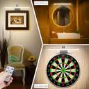 RAIFOOLLY Picture Light,Picture Lights for Wall Cordless,16inch Picture Lights with Timer and Dimmable,5000mAh Battery Wall Lights for Display Gallery Painting Art Frame Portrait-Black 2Color