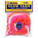 Atlas Mike's Rainbow UV Glow Yarn, Pink, 2 Pack