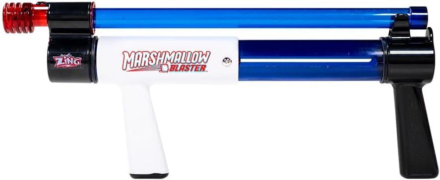 Zing Marshmallow Pump Action Blaster - Great for Indoor and Outdoor Play, Launches up to 30 Feet for Ages 8 and Up