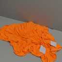 HAINARverS Folding Chair Covers for Wedding, 10pcs Stretch Spandex Washable Fabric Chair Cover, Decoration Chair Cover for Wedding, Party, Banquet, Birthday, Conference, EventOrange, 10 PCS