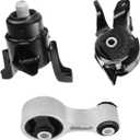 3Pcs Engine Motor Mount Compatible with Mazda 6 L4 2.3L 2003-2008 Transmission Mount Set, Replace A3907 A6494 A6497