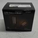 TJOY Edison Light Bulbs 60W Equivalent, Dimmable Vintage LED Light Bulbs, E26 Medium Base, Warm White 2700K, ST58, 8W, 800LM, 80+ CRI, Antique Decorative Filament LED Bulb, Clear Glass, 6 Pack