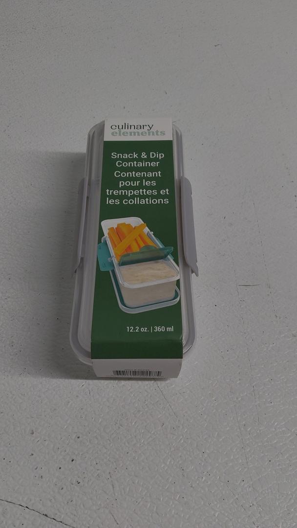 Culinary Elements Snack & Dip Container