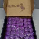 Candle Charisma Lavander Scented Votive Candles - 10 Hour Burn time - Set of 72 for Dinner, Wedding, Halloween and Holiday Decorations