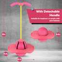 BoterLun Pogo Ball with Handle - Pogo Stick Pogo Jumper Toy for Kids Ages 6+ and Adults, Up to 160 lbs, Includes Pump, Strong Grip Deck for Indoor and Outdoor Exercise