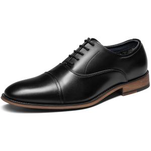 Bruno Marc Men's Lace Up Soft Cap-Toe Formal Dress Shoes, Size 2