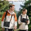 BATYUE Case for iPad (A16) 11th/10th Gen 11''/10.9'' 2025/2022 - Heavy Duty Shockproof Cover with 360 Rotating & 180 Folding Stand, Screen Protector, Shoulder Strap & Pencil Holder | Black