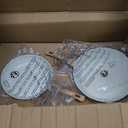 Bazova 24 Pcs Pots and Pans Set Non Stick Ceramic Cookware Set, Healthy Non Toxic Kitchen Cookware Sets with Large Capacity, Induction Compatible, PFAS/PTFE/PFOA/PFOS Free, Cream White