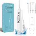 USB Rechargeable 4 Speed Water Flosser Removes Tartar, Stains, Teeth Cleaning Tool Portable Teeth Cleaner for Home Traveling
