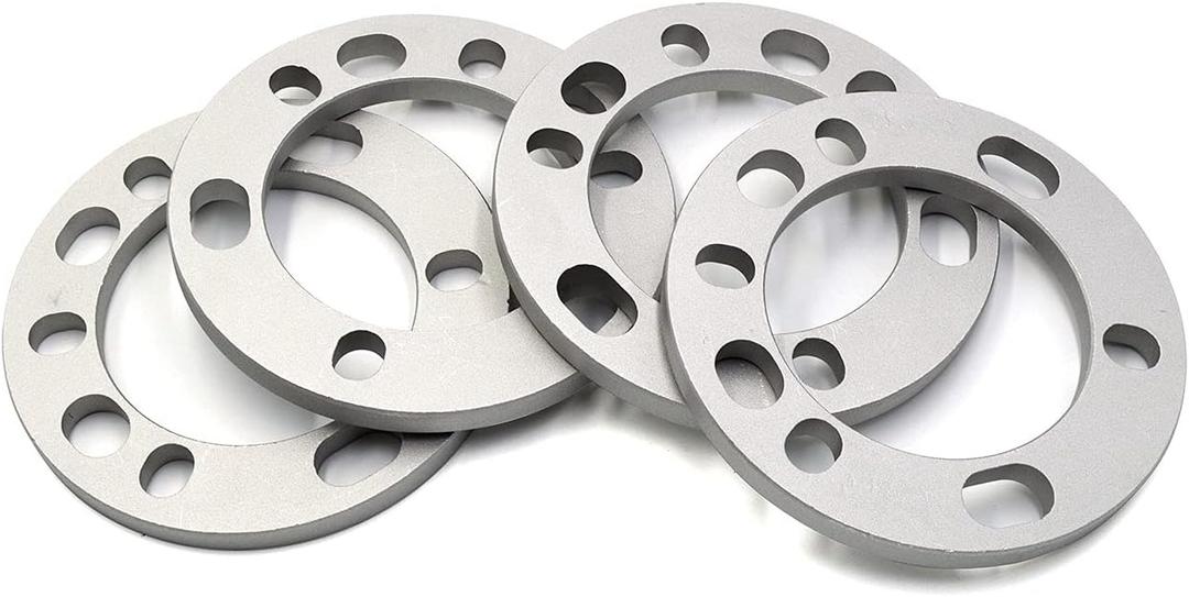 1/2 inch (12mm) 5x5.5 and 6x5.5 Wheel Spacers Compatible with Silverado Tahoe Avalanche GMC Yukon Suburban Dodge Ram 1500, Pack of 4