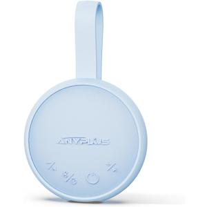 White Noise Sound Machine, Portable Sound Machine for Sleeping Adults & Baby, with Bluetooth 5.1/24 Soothing Sounds/Battery Powered/3 Timer Memory Function for Office/Bedroom/TravelBlue (Classic Version-4 keys)