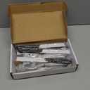 HIWARE 48-Piece Silverware Set with Steak Knives for 8, 18/8 Stainless Steel Flatware Cutlery Set For Home Kitchen Restaurant Hotel, Kitchen Utensils Set, Mirror Polished, Dishwasher Safe