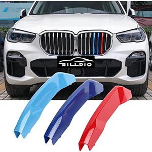 BILLDIO M-Colored Grille Insert Trims Compatible with 2019 2020 2021 2022 X5 G05 Standard Kidney Grille (7Beams)