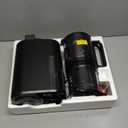 Cold Press Juicer, 5.5inch Wide Feed Chute Juicer Machine, Slow Masticating Juicer for Whole Vegetables & Fruits, Black