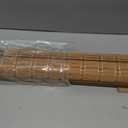 LazBlinds No Tools No Drill Cordless Bamboo Roman Shades, Light Filtering Window Treatment, Roll Up Bamboo Blinds for Windows 26'' W x 48'' H, Brown