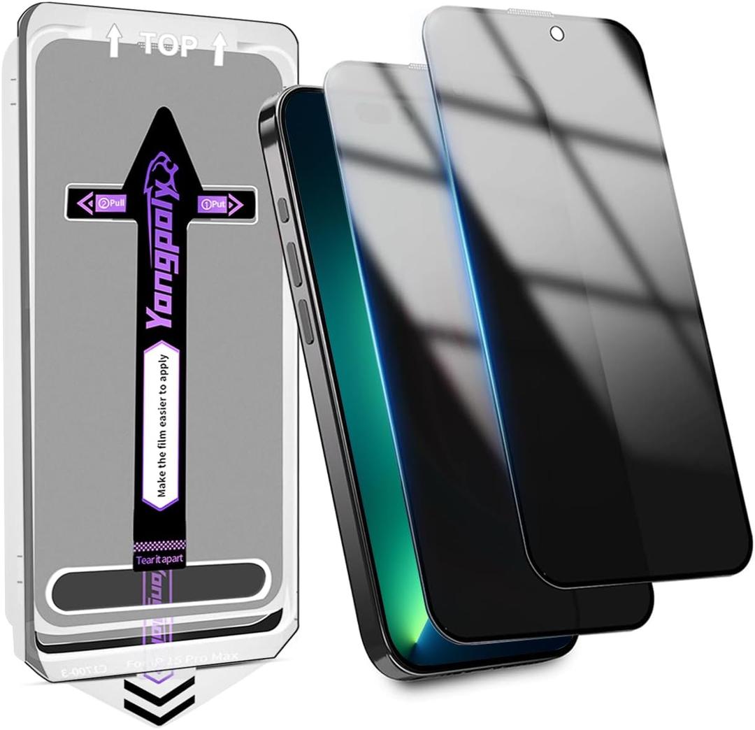 Generic Tempered Glass Screen Protector For iPhone 13/13 Pro /14, Auto Dust Elimination Installation HD Clear, Bubble Free, Easy Installation