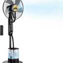 Misting Fan, Mister Cooling Fan with 4L Large Water Tank