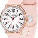 TKIIOER Nurse Watch for Nurse Medical Professionals Students Women Men, 50M Waterproof 12/24 Hour Military Time Luminous Easy Read Dial, Second Hand Watch for Nursing