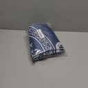 Mahjong Mat,31.5"x31.5" Blue Rubber Anti-Slip Mahjong Table Mat with 3 Dice & Carrying Bag for Mahjong, Card, Board & Tile Games