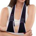 Arm Sling, Adjustable & Lightweight Shoulder Immobilizer for Men & Women, Fast-Drying Brace for Arm, Elbow, Collarbone, Rotator Cuff, Dislocation or AC Separation - Fits Left or Right