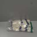 MakeMeChic Women's Striped Sweaters Mock Neck Long Sleeve Knitted Pullover Fall Winter Sweater, Medium