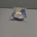 Long Curly Blonde Blue Wig 19.7'' Platinum Blonde Gradient Wave Wigs for Women Halloween Party Daily Costumes