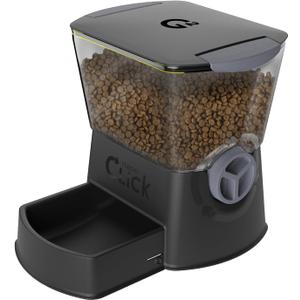 Gamma2 Nano Click, Dog Feeder & Cat Feeder 5lb Capacity for Cat Food or Dog Food Storage