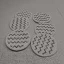 Steam Mop PadsCompatible For SharkS6002UK S7201UK S8201UK, Steam Scrub All-in-One Cleaning Pads(Grayish white 6pcs)