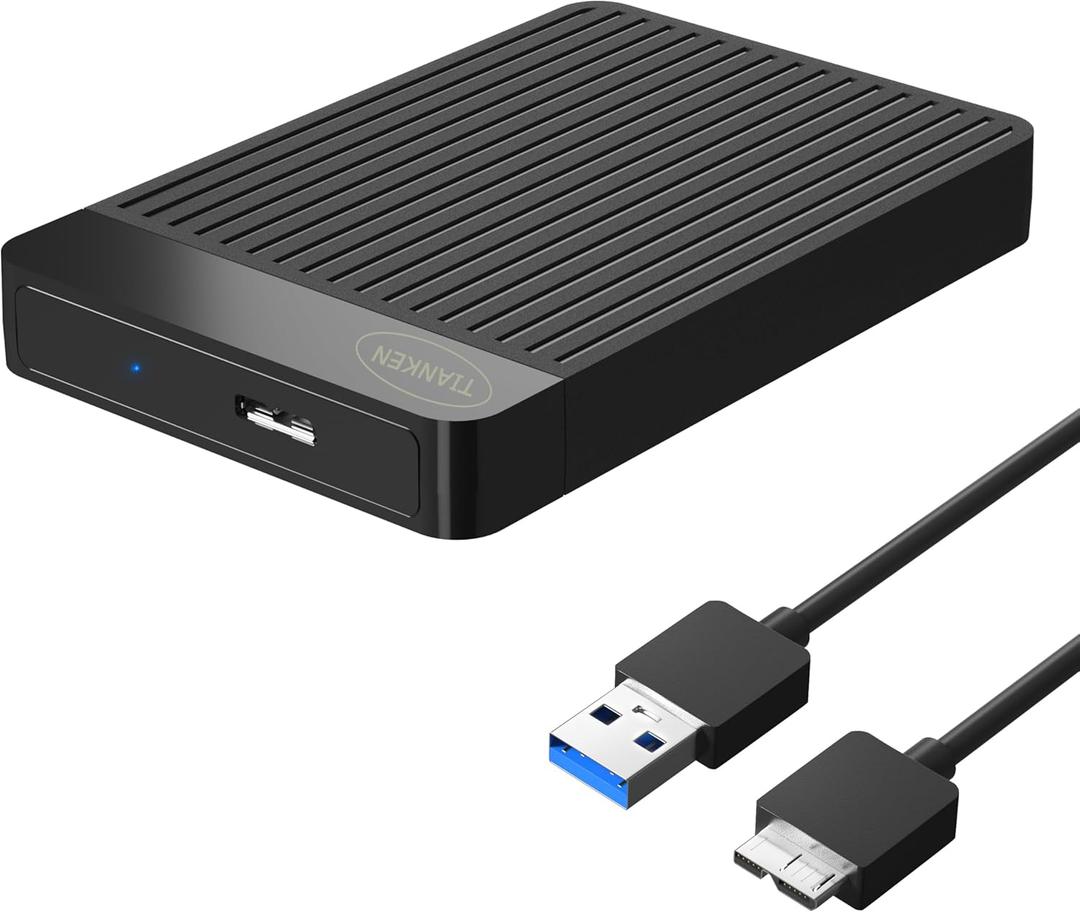 250GB Ultra Slim Portable External Hard Drive 2.5'' USB 3.0 HDD Storage for Mac, PC, Laptop, PS4, Xbox one