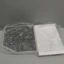 Cabin Air Filter Kit Fits for Mercedes C300 2015-2023, GLC300 2016-2022, E300 2017-2019, E350 2020-2023, E450 2021-2023 Replacement 2058350147 1668300218 External & Internal