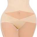 Nebility Womens' Tummy Control High Waist Trainer Body Shaper,M