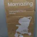 Mamazing Lightweight Umbrella Travel Stroller with Near-Flat Recline Seat
Snack Tray, One-Hand Compact Fold, UPF50+ Sun Canopy with Peek-a-Boo Window, Theme Park Approved for Family Travel & Outings
