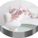 12 Pack Round Mirrors for Centerpieces for Tables, 12" Round Mirrors Trays Plates for Wedding Decorations,Centerpieces, Baby Shower Party, Christmas Decorations