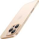 JETech Ultra Slim Case for iPhone 16 Pro 6.3-Inch, Camera Lens Full Protection, Lightweight Matte Finish PP Minimalist Cover (Desert Titanium)