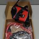 Haapaw Essential Dog Harness, No Pull Pet Vest with 3 Leash Clips, No Choke, Reflective, Adjustable and Padded, for Easy Walking and Training for Medium Dogs (M, Red)