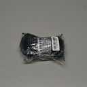 Sparkle Cotton Yarn  85% Cotton / 15% Metallic 3.5 oz, 262 Yards Crochet, Knitting, and Crafting Soft, Breathable Yarn for DIY Projects, Baby Clothes and Accessories (Black, 1 Skein)