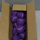 Tennis Balls, 20 Pack Training Tennis Balls,High Elasticity Practice Tennis for Beginner, Exercise Playing Balls for Pet Dog (Purple)