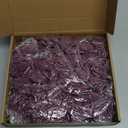 IPOPU Foam Roses Artificial Flowers, 100Pcs Stemless Plum Foam Fake Roses Heads 3inch Faux Flower for DIY Crafts, Wall Decorations, Wedding Centerpieces Bouquets, Bridal Shower, Party Home Decor (Plum)