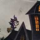 NBVKO Halloween Pumpkin Waterproof Shower Curtain,with Non-Slip Rugs,Toilet Lid Cover and Bath Mat,Bathroom Shower Decor Accessory Set