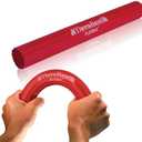 THERABAND FlexBar, Tennis Elbow Therapy Bar, Relieve Tendonitis Pain & Improve Grip Strength, Resistance Bar for Golfers Elbow & Tendinitis, Red, Light, Beginner