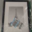 upsimples 9x12 Picture Frame, Display Pictures 6x8 with Mat or 9x12 Without, Wall Hanging Photo Frames, Black, Pack of 1 