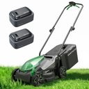 Kraftsense U20X Slim 40V Brushless Cordless Lawn Mower 14" with 2 x 5.0Ah Batteries
