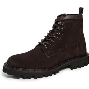 BOSS Women's Jul Suede Lace Up Boot, US 7