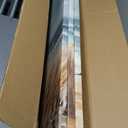 Abstract Beach Canvas Wall Art: Seashore Grasses Artwork Print Seascape Painting for Walls (26'' x 16'' x 3 Panels)