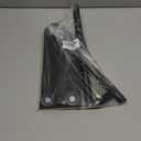 JQK Hand Towel Holder Stand Black, Modern Tree Rack Free Standing for Countertop with 12 Inch Bar, 304 Stainless Steel Matte Black Thicken 0.8mm, HTT170-PB