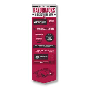 YouTheFan NCAA Notre Dame Fighting Irish Top 10 Signs Banner