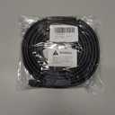 2 x Rubber Edge Trim,1/16" Self-Adhesive Rubber Edge Trim,Flexible U Channel Edge Protector for Car Doors, Panels, Glass, and Sharp Edge(10Ft,Black)