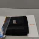 MAGZO Magnetic Screen Door, Fit Door Size 36 x 80 Inches, Actual Screen Size 38 x 81 Inches, Side Opening Polyester Screen Mesh Curtain for Patio Door, Black